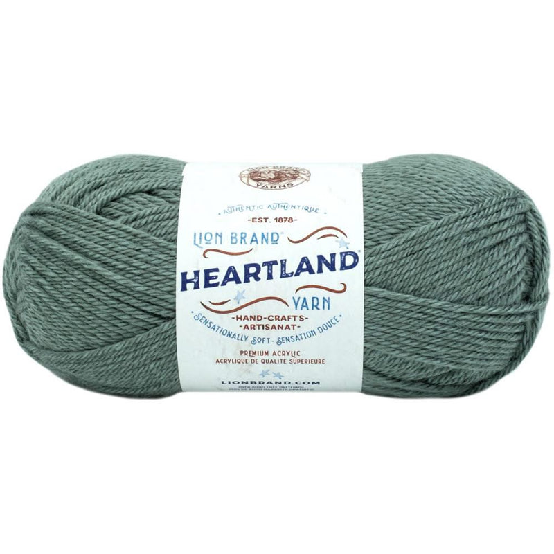 Lion Brand Heartland Yarn - Petrified Forest