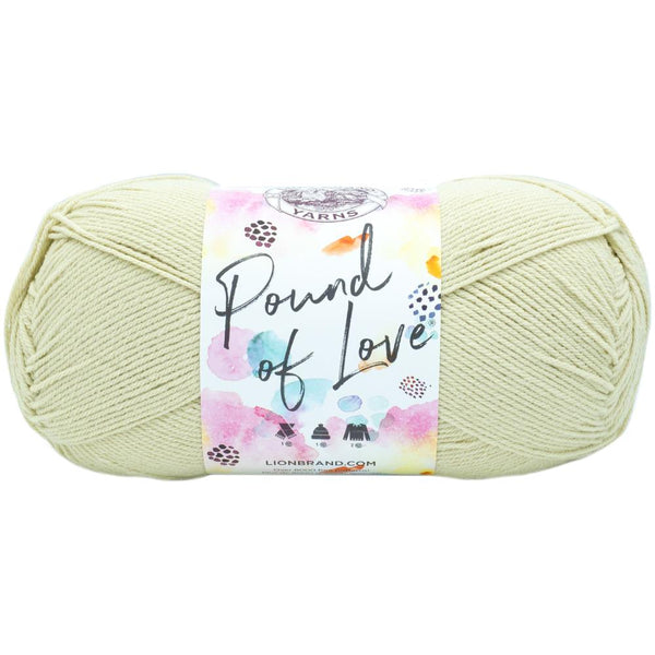 Lion Brand Pound Of Love Yarn - Vanilla 454g