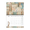 Stamperia 2022 Wirebound Calendar 11.75"X8.75" Passion