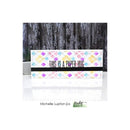 Picket Fence Studios - Stencil -  Slimline Plaid One - 4inX10in*