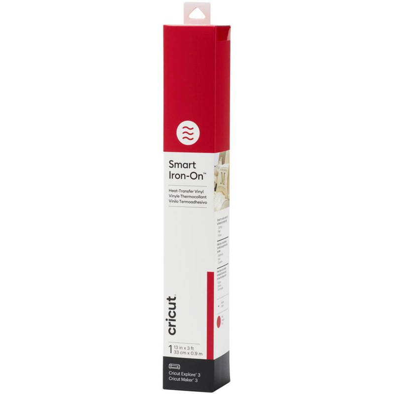 Cricut Iron-On Smart Vinyl 3ft - Red*