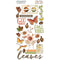 49 and Market - Vintage Artistry In The Leaves Chipboard Stickers 6"x 12"