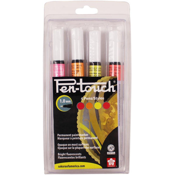 PenTouch Fine Point Markers 4/Pkg - Fluorescent