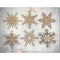 Scrapaholics Laser Cut Chipboard 2mm Thick - Fancy Flakes, 6 pack , 2"*