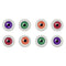 Blumenthal Favourite Findings Big Buttons 8 pack - Eyeballs*