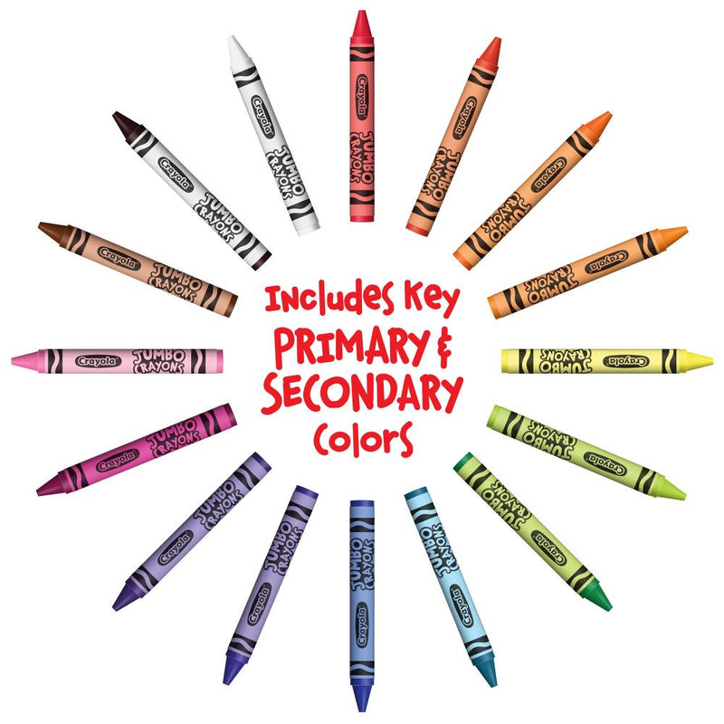 Crayola Jumbo Crayons - 16 pack*