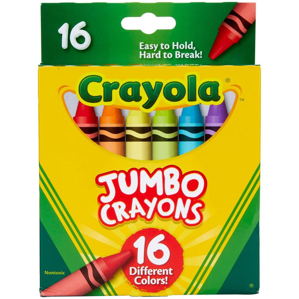 Crayola Jumbo Crayons - 16 pack