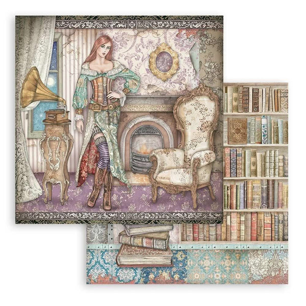 Stamperia Double-Sided Paper Pad 12"x12" 10 pack - Lady Vagabond Lifestyle