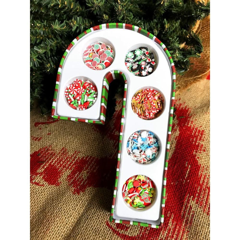 Buttons Galore Sprinkletz Assortment Gift Box - Candy Cane*