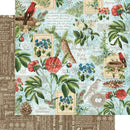 Graphic 45 Double-Sided Paper Pad 8"x8" 24/Pkg - Time To Flourish