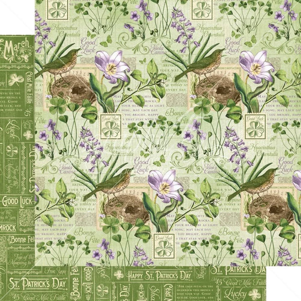 Graphic 45 Double-Sided Paper Pad 8"x8" 24/Pkg - Time To Flourish