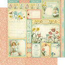 Graphic 45 Double-Sided Paper Pad 8"x8" 24/Pkg - Time To Flourish