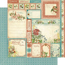 Graphic 45 Double-Sided Paper Pad 8"x8" 24/Pkg - Time To Flourish