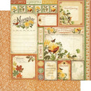 Graphic 45 Double-Sided Paper Pad 8"x8" 24/Pkg - Time To Flourish