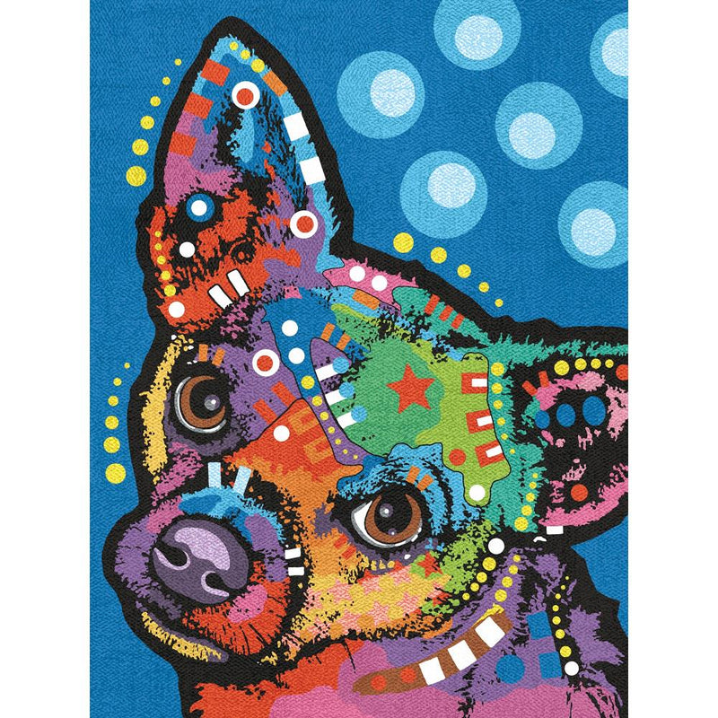 Pencil Works Color By Number Kit 9"x12" - Chihuahua*