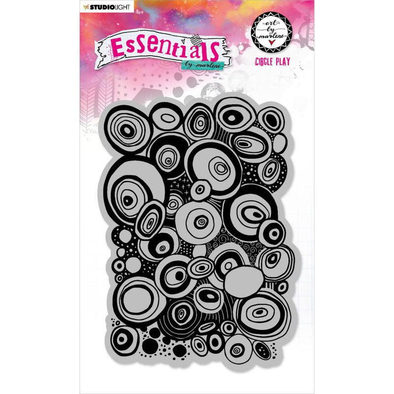 Art By Marlene Essentials Cling Stamp Nr. 130 - Circle Play*