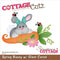 CottageCutz Dies - Spring Bunny W/Giant Carrot 4"x2.7"*