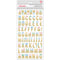 Willow & Sage Thickers Stickers 140/Pkg Alphabet W/Gold Glitter