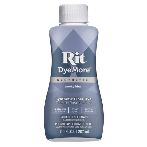 Rit Dye More Synthetic Fabric Dye 7oz - Smoky Blue