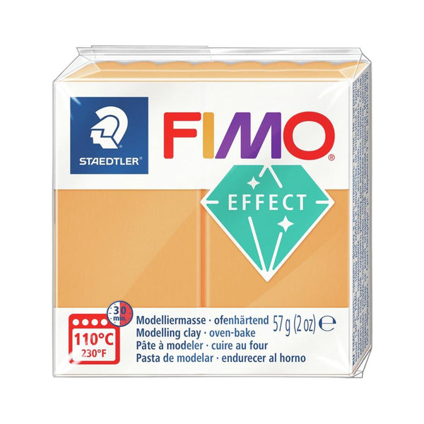 Fimo Effect Neon Polymer Clay 2oz - Neon Orange*
