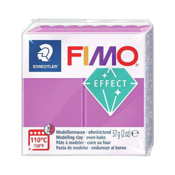 Fimo Effect Neon Polymer Clay 2oz - Neon Purple*