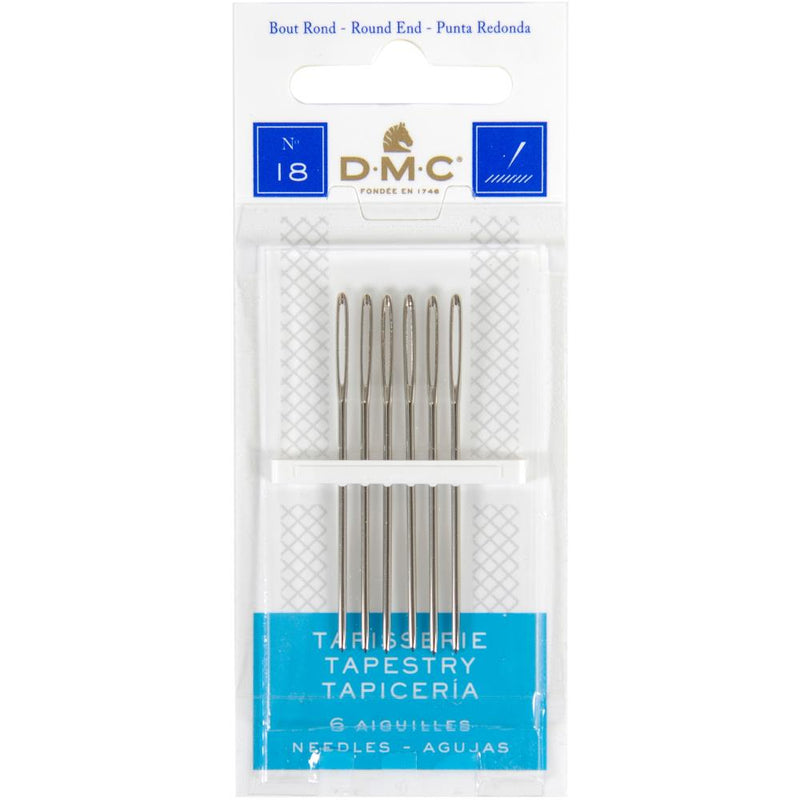 DMC Tapestry Hand Needles Size 18 - 6/Pkg