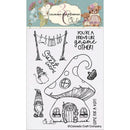 Colorado Craft Company Clear Stamps 4"x 6" - Gnome Home - By Kris Lauren*