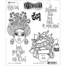 Dyan Reaveley's Dylusions Cling Stamp Collection - High Tea*