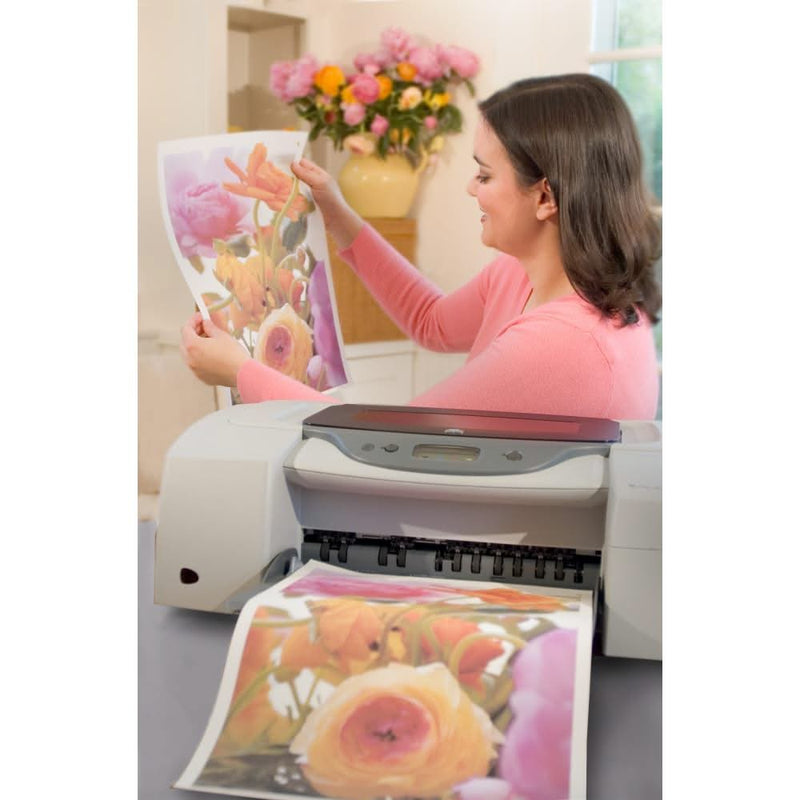 EQ Inkjet Printable Cotton Satin Fabric Sheets 8.5"x11" 25/Pkg ...