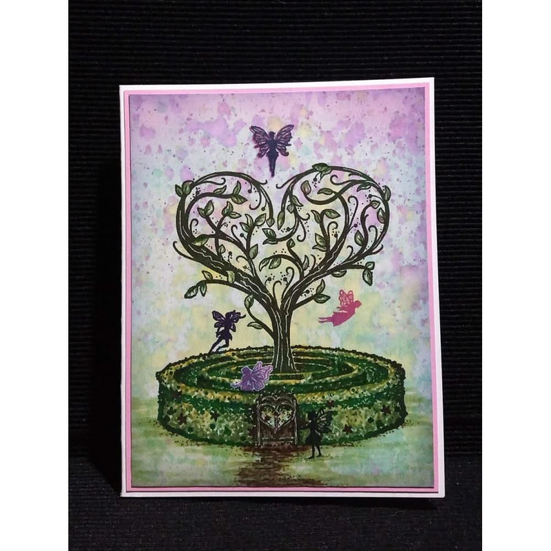 Fairy Hugs Clear Stamps - Maze Garden*