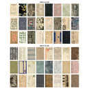 Tim Holtz Idea-Ology Backdrops Double-Sided Cardstock 6"X10" 24 pack  Volume
