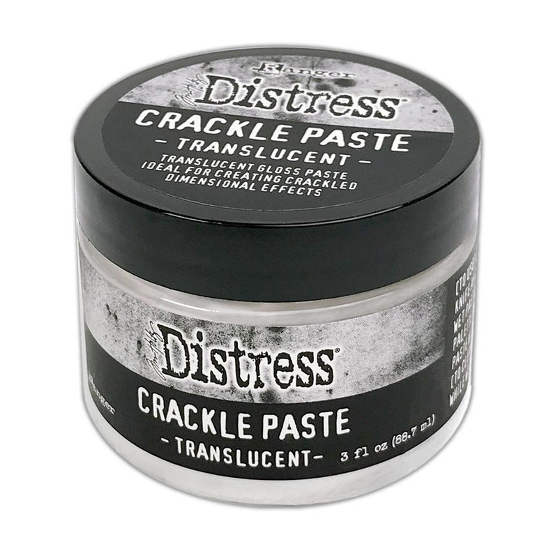 Tim Holtz Distress Crackle Paste 3 oz - Translucent