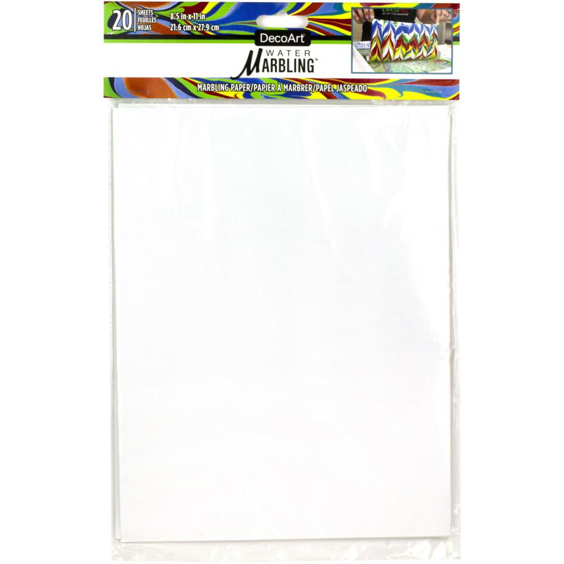 DecoArt Water Marbling Paper 20 pack*