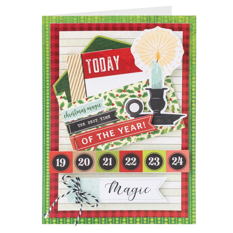 Vicki Boutin  Double-Sided Paper Pad 12"x 12" 48 pack - Evergreen & Holly*
