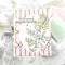 Pinkfresh Studio Clear Slimline Stamp Set 4"x 12" - Wildflower*