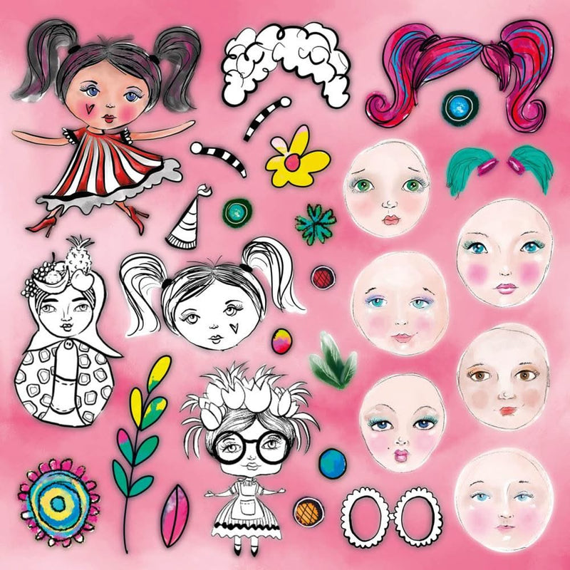 Studio Light Art By Marlene Back To Nature DieCut Block Nr. 21