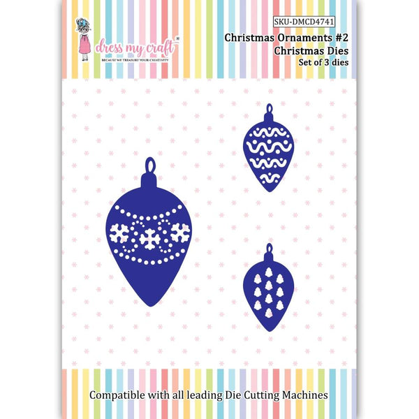 Dress My Craft Dies - Christmas Ornaments #2*