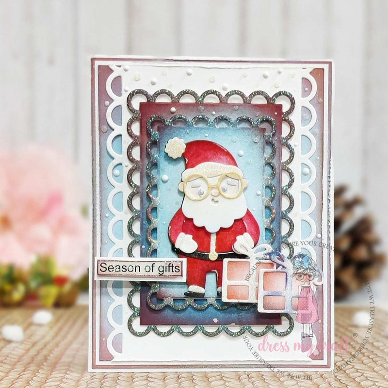 Dress My Craft Dies - Cute Santa Claus*