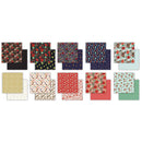 Craft Consortium Double-Sided Paper Pad 12"x 12" 40 Pack, 20 Designs - Tis The Season*