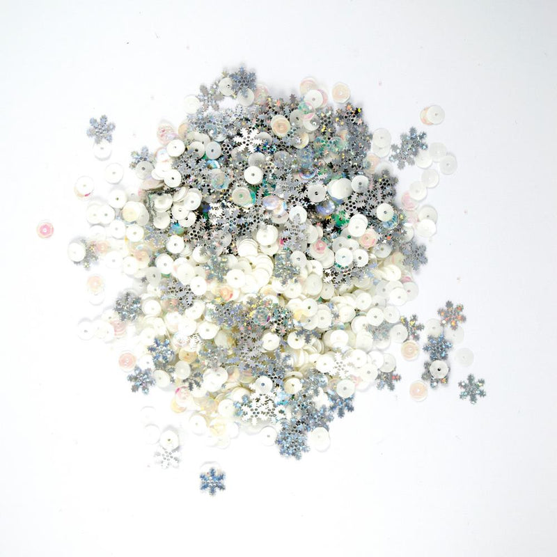 Craft Consortium Candy Christmas Sequins Snowflakes*