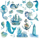 Little Birdie Ephemera Embellishment 44 pack - Song Of The Sea