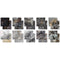 Craft Consortium Double-Sided Paper Pad 6"x 6" 40 pack - Ink Drops - Monochrome*