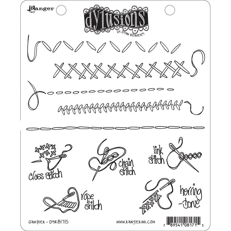Dyan Reaveley's Dylusions Cling Stamp Collection - Sampler*