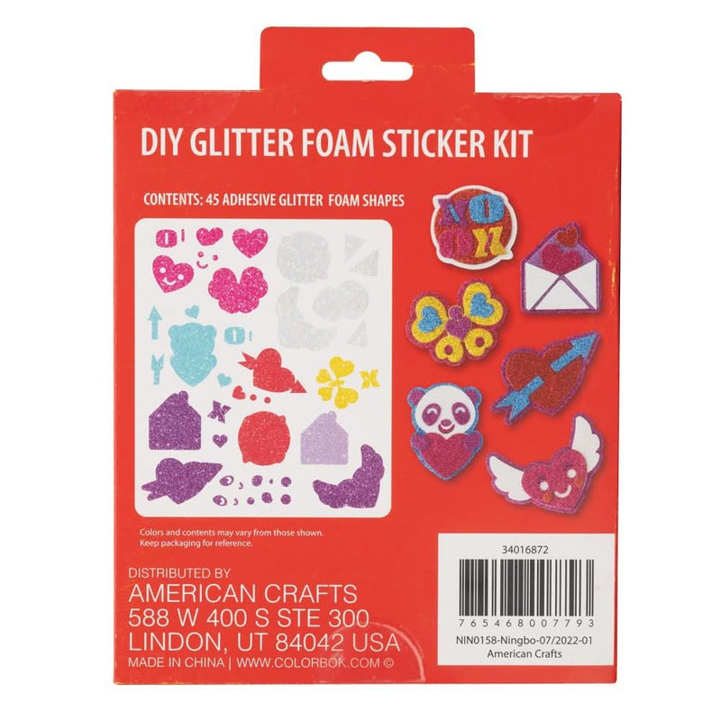 Colorbok Cupid Club - Glitter Foam Stickers - Girl*