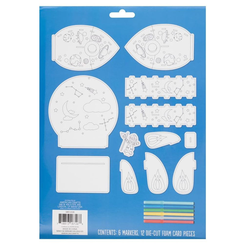 Colorbok Make It Colourful! Colour Your Own 3D Puzzle - Space*