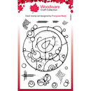 Woodware Clear Stamp 4"X6" Singles Bird Circle*
