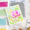 Pinkfresh Studio Stencils (10.8cm x 13.9cm)  7-pack Blooming Peony Layering