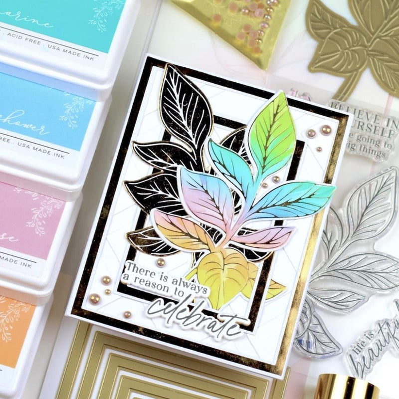 Pinkfresh Studio Die Set Detailed Leaf*
