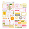 PinkFresh Cardstock Stickers - Chrysanthemum