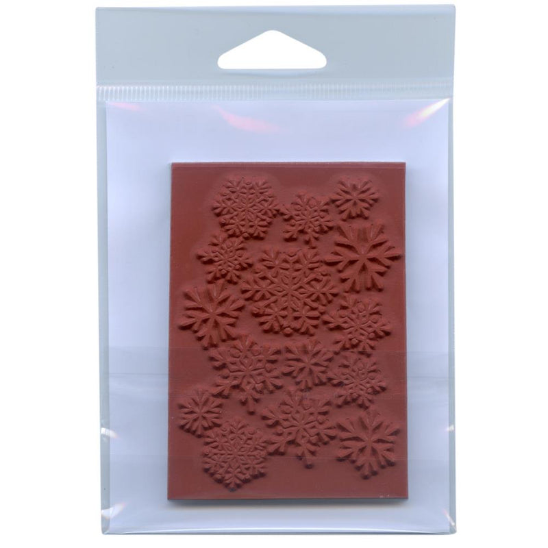 Darkroom Door Texture Stamp - Snow Flakes*